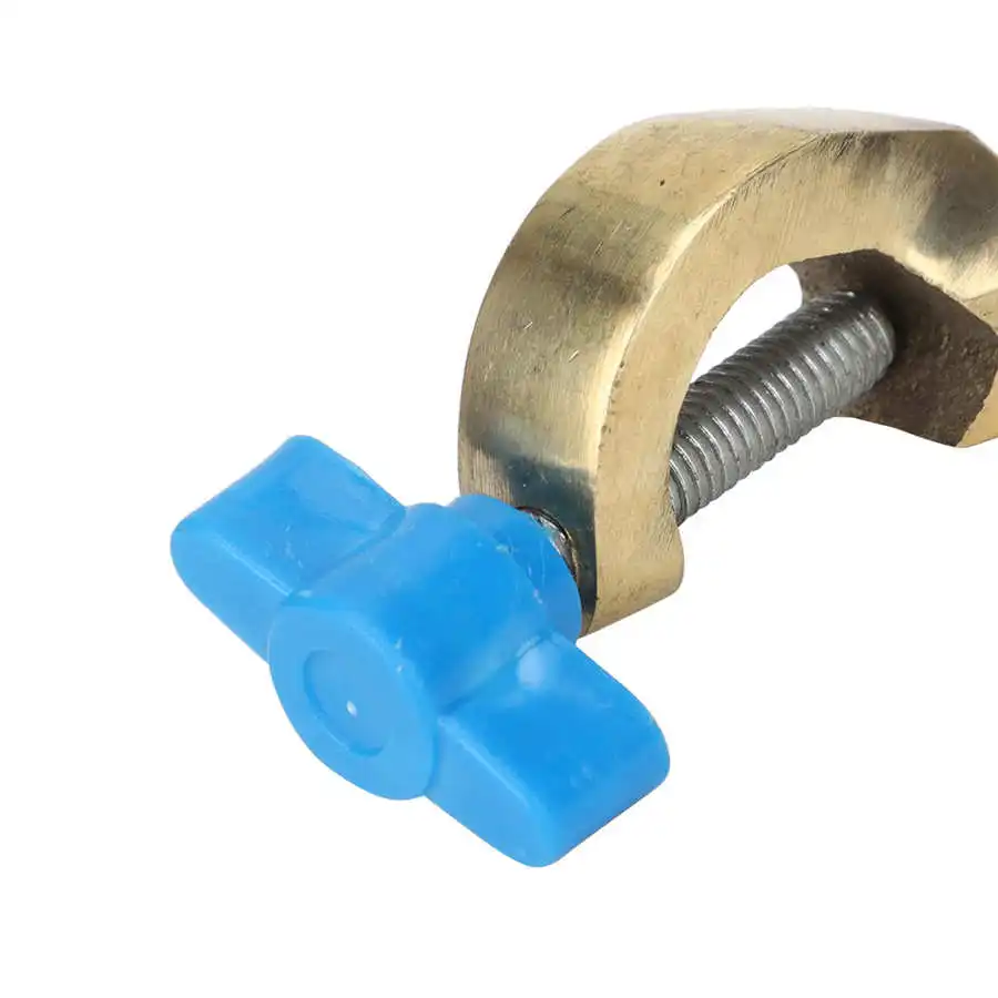 Зажим-зажим для инструментов стойки-реторты синего цвета |