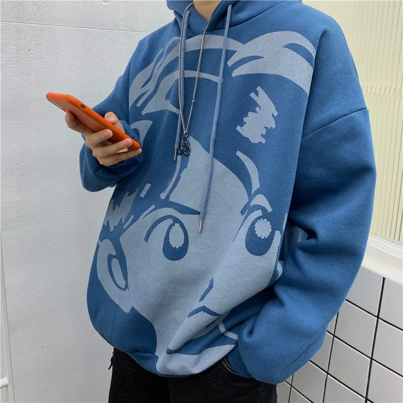 

Sweatshirts Harajuku ins streetwear style autumn winter new hooded cartoon Korean style Women's Clothing Hoodies and pullover