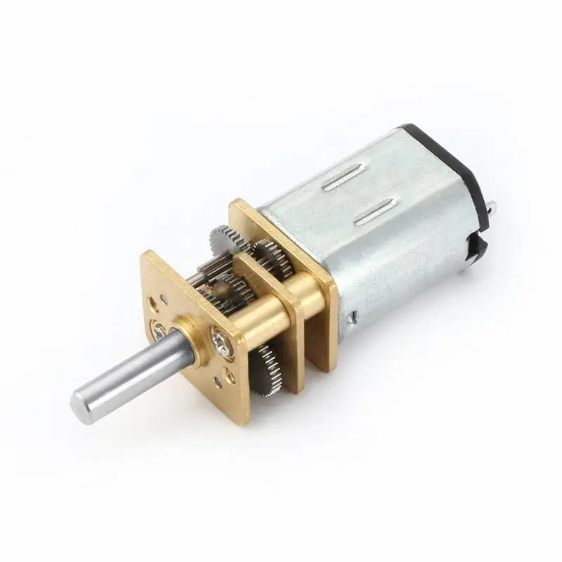 DC 12V 100RPM микро для снижения скорости двигателя мини коробка передач с 2 клеммами RC