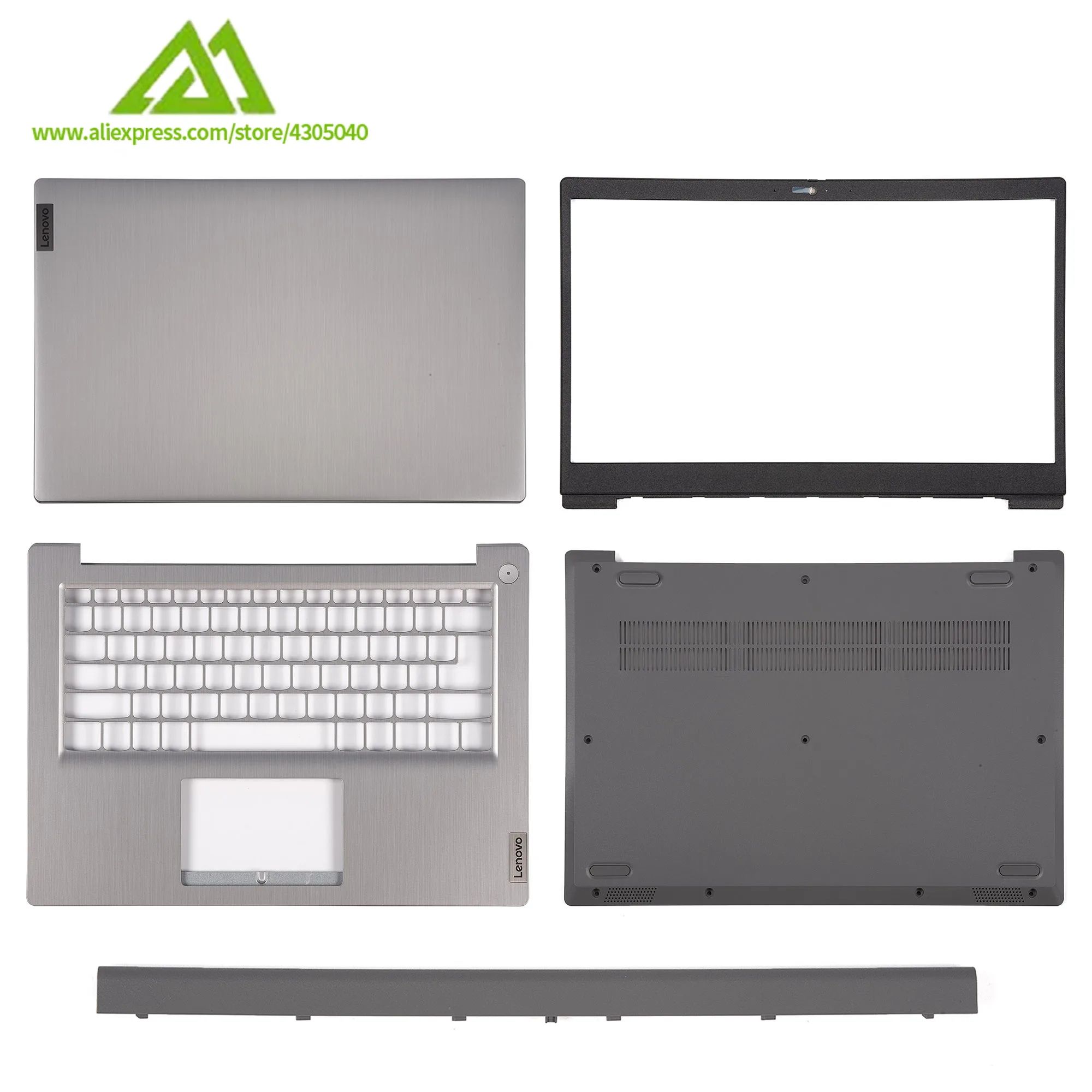 

New Original LCD Back Cover/Bezel/Hinge Cover/Palmrest/Bottom Cover For Lenovo IdeaPad 3-14 3-14IIL05 3-14ARE05 3-14IML05 GS452