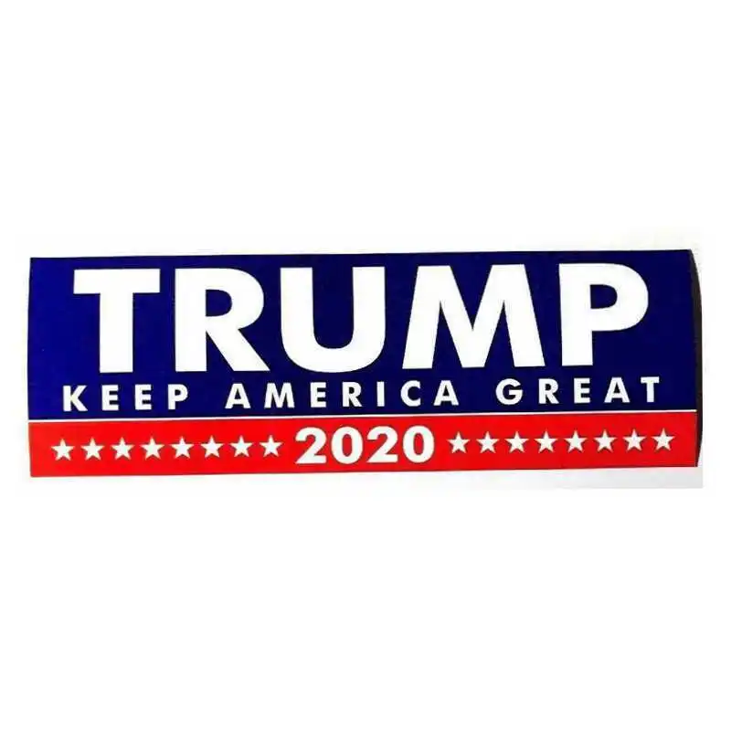 Новый 10 шт Дональд Трамп для президента 2020 бампер стикер держать сделать Америку