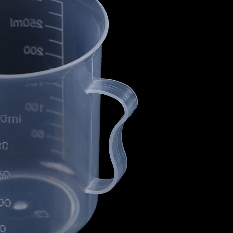 

250ML Measure Jug Pour Spout Surface Kitchen Laboratory Scale Transparent Cooking Tool Measuring Cup