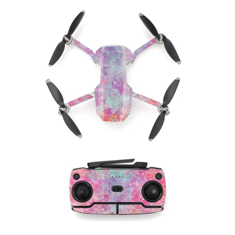 

Colour Style Waterproof skin Sticker for DJI Mavic Mini Drone And Remote Controller Decal Vinyl Skins Cover 8 Styles Available