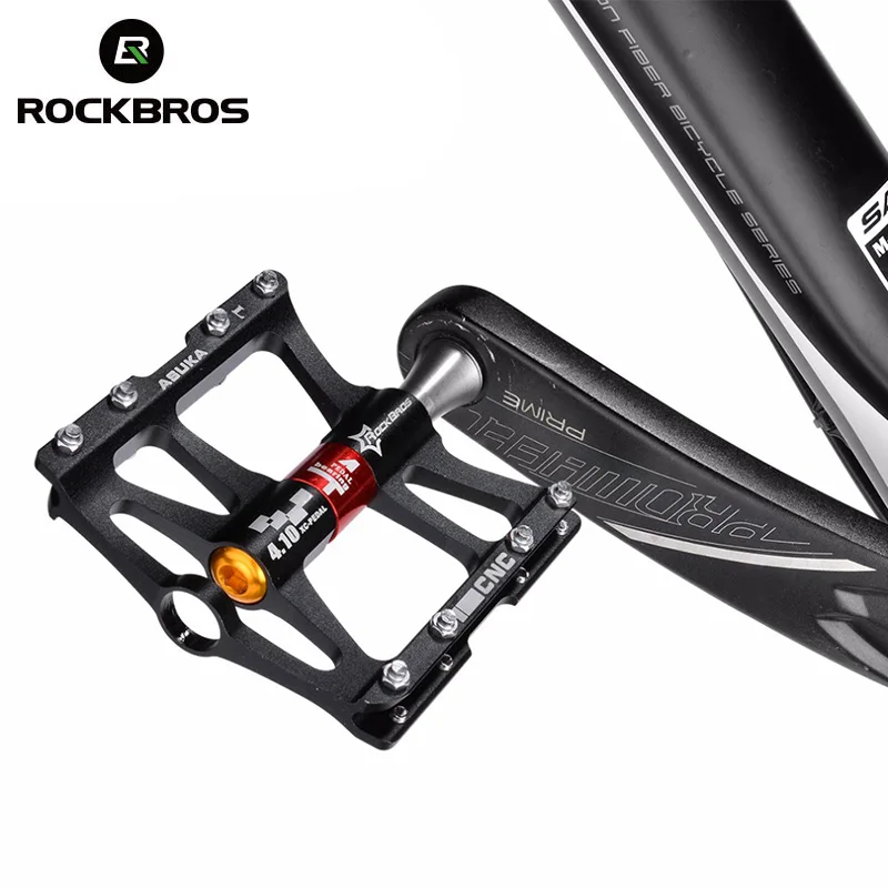 ROCKBROS противоскользящие велосипедные педали 4 герметичные подшипники горный