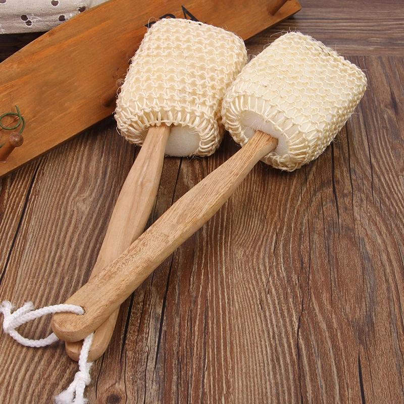 2 шт./компл. губка для очищения тела 37 Х9 см|Банные щетки губки и скребки| |