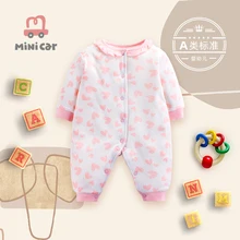 New born baby's one-piece Romper baby's open file climbing suit