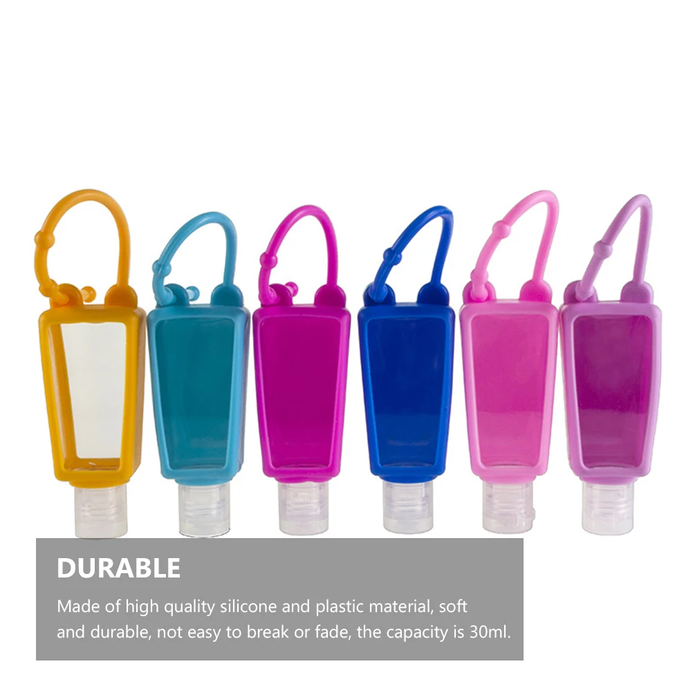 24pcs Hand Sanitiser Bottles Simple Portable Useful Plastic Travel Bottle Liquid Dispenser for Lotion Shampoo Bodywash |