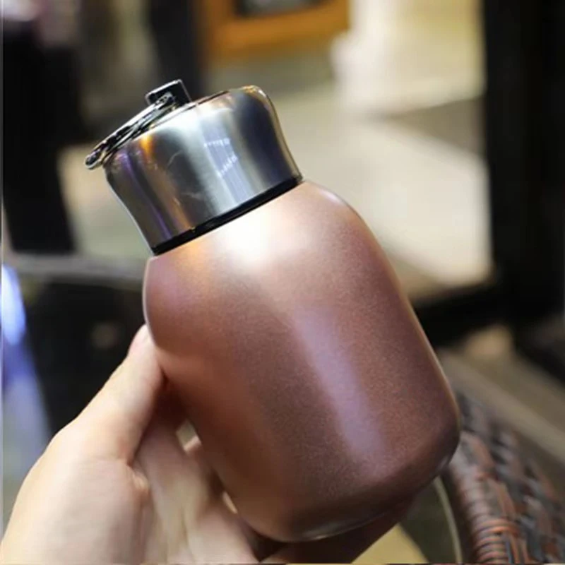 YRP 300 мл Мини Милая кофейная чашка вакуумные фляжки термосы из нержавеющей стали