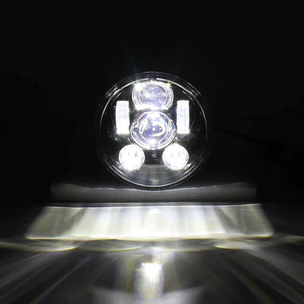 

5.75 LED Headlight 5 3/4 Inch Hi/low beam For Dyna Sportster Victory Triumph Indian Iron 883 Motorcycle Accessories