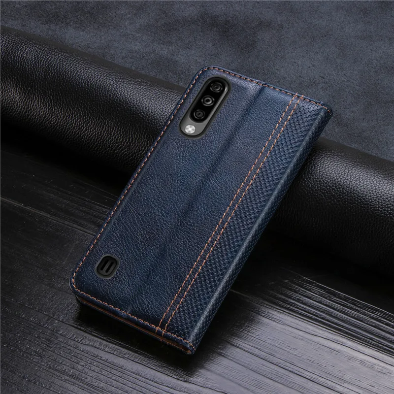 Чехол с откидной крышкой для ZTE Blade A7 2020 чехол Обложка задняя кожа кожаный A 7 на
