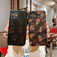 case for iphone 12 11 pro max se2020 x xs xr xsmax 6s 7g 8 plus luxury 3d textile leather skin soft hard phone cover case