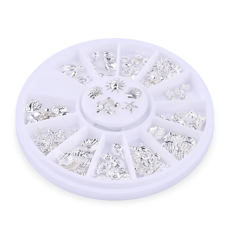 Смешанный сплав золотые серебряные шпильки морская звезда ракушка черепаха