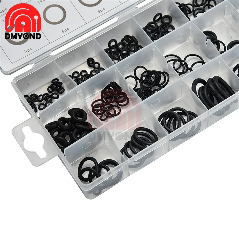 Резиновое уплотнительное кольцо для ремонта автомобиля 225 шт. | Обустройство дома