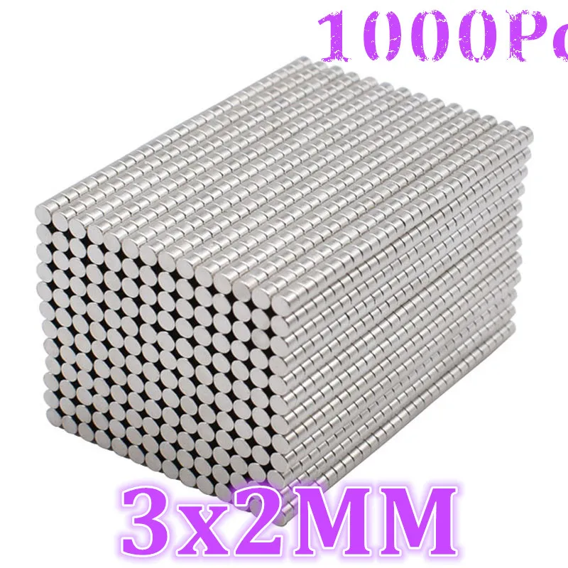 1000 шт. неодимовые магниты N35 NdFeB небольшие круглые 3x1 3x2 3x3 3x5 мм|neodymium magnet|magnet