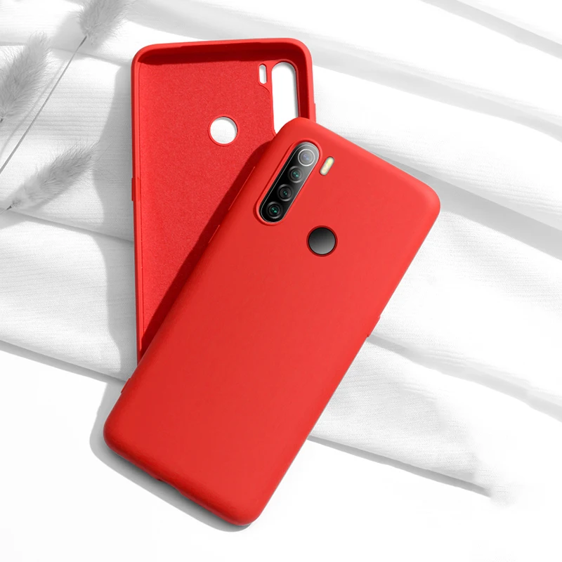 Чехол для Xiao mi Red Note 8 7 K20 Pro Силиконовый Жидкий чехол Xio 7A 6 6A телефона оригинальный |