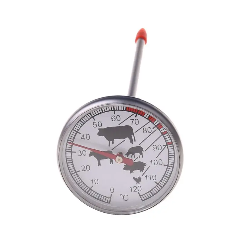 Stainless Steel Instant Read Probe Thermometer BBQ Food Cooking Meat Gauge | Дом и сад