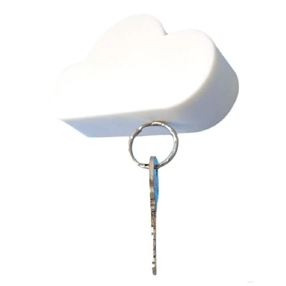 

1PC Cloud Shape Key Holder Creative Home Storage Holder Hanger Magnetic Keychain Holder Wall Decor - Random Color