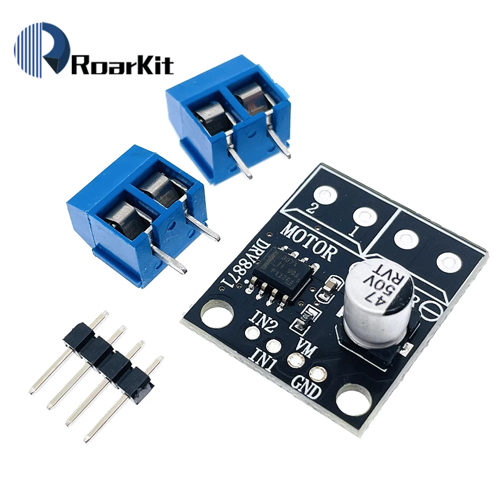DRV8871 H-Bridge щеточная плата прерывателя двигателя постоянного тока для Arduino PWM Control