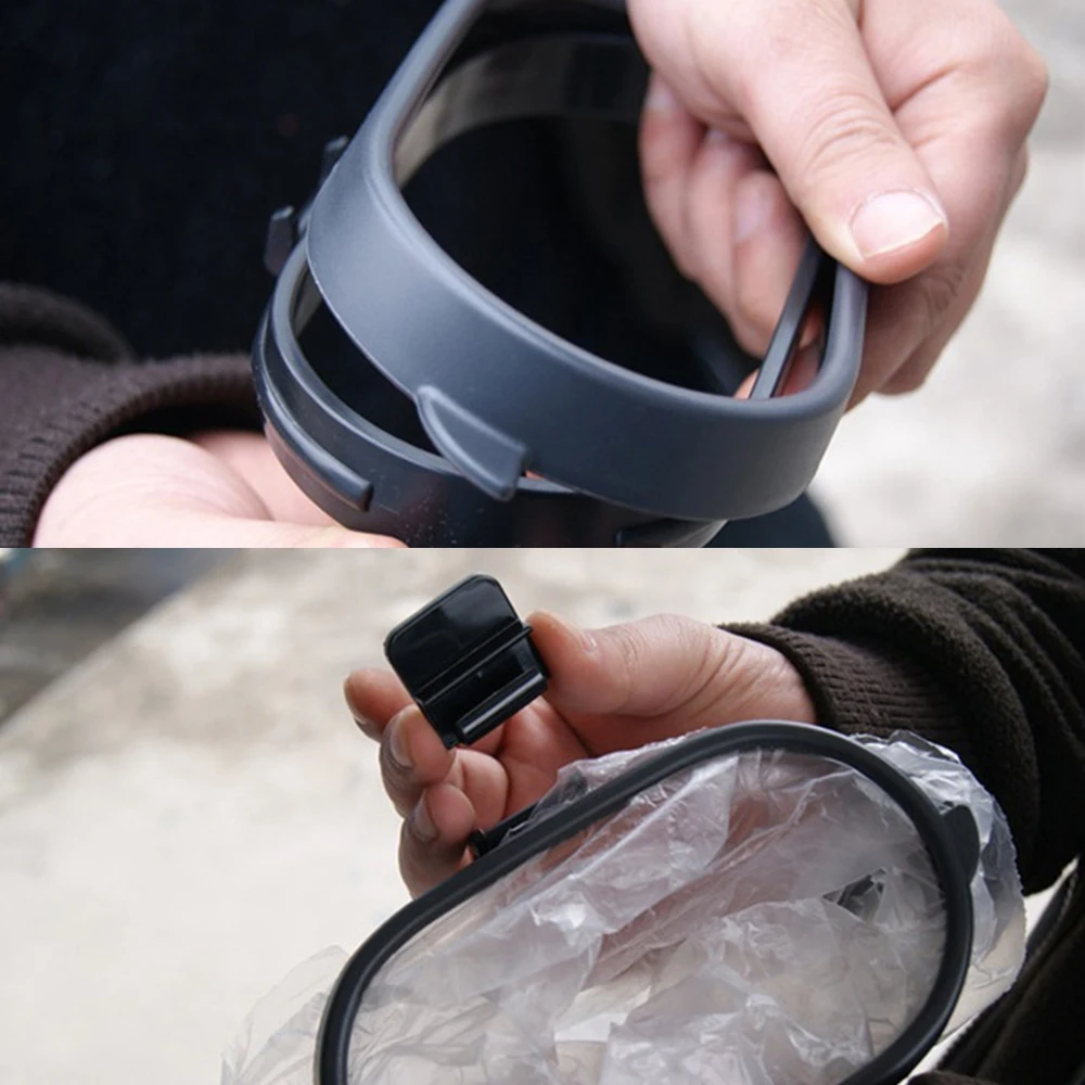 Автомобильный Универсальный Держатель мусорного ведра портативный