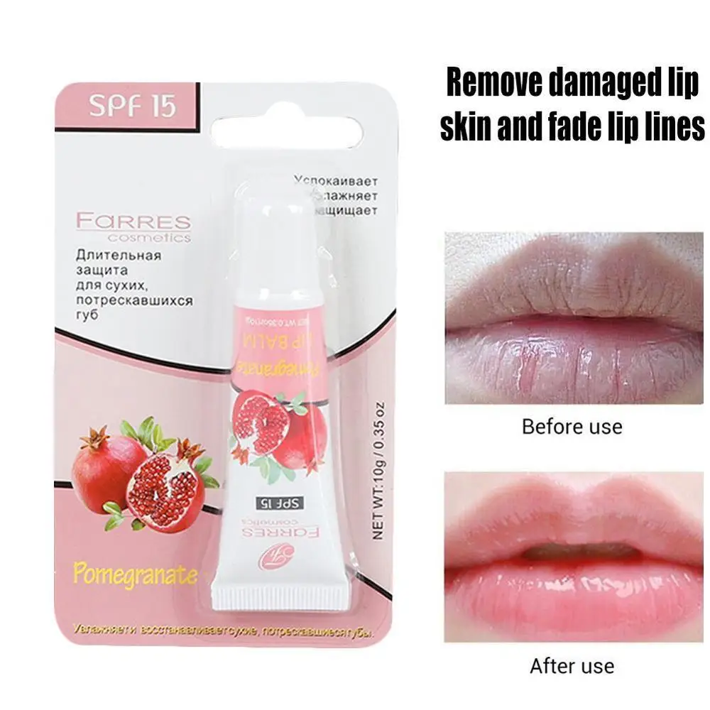 Фруктовый экстракт Уход за губами Жидкий бальзам для губ увлажняющий гель
