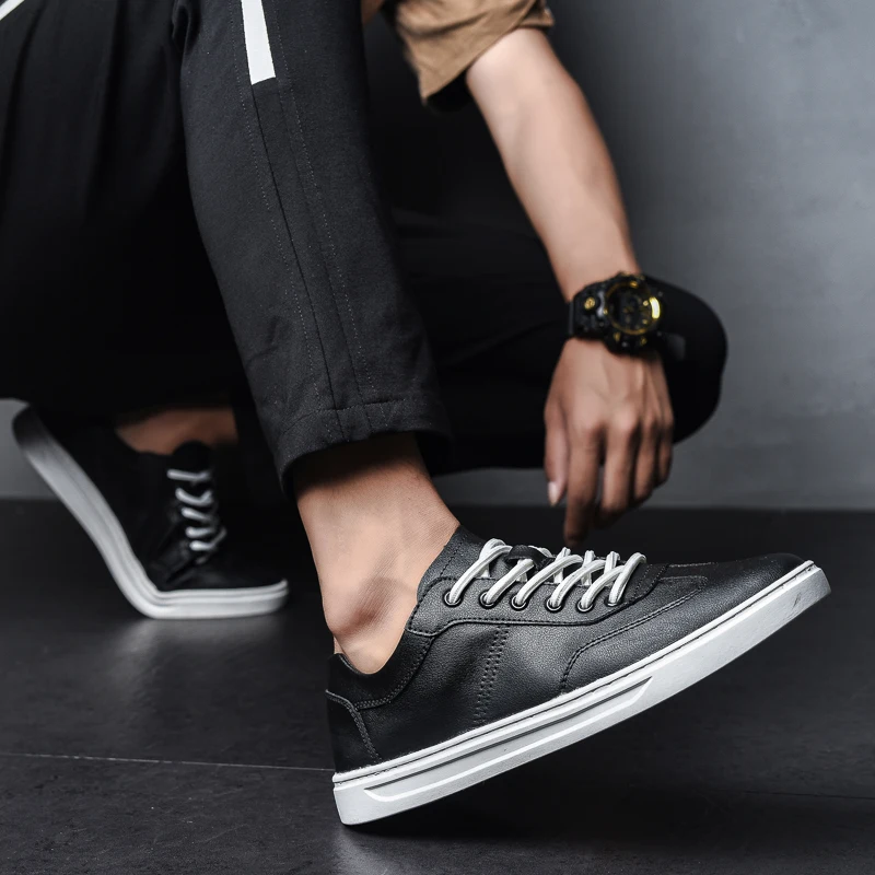 Мужские белые кроссовки мужская повседневная обувь дышащие модные мужские