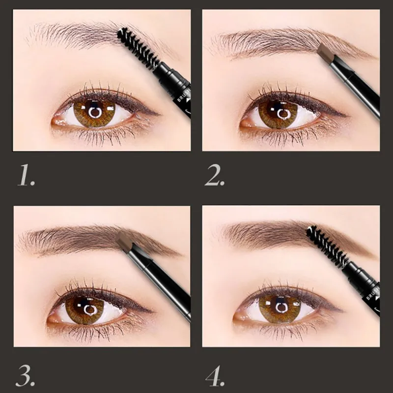 Макияж с двойной головкой Водонепроницаемый стойкий усилитель для рисования