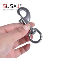 65mm70mm80mm90mm100mm120mm stainless steel bolt snap hook clip diving singel hook bcd accessories tools