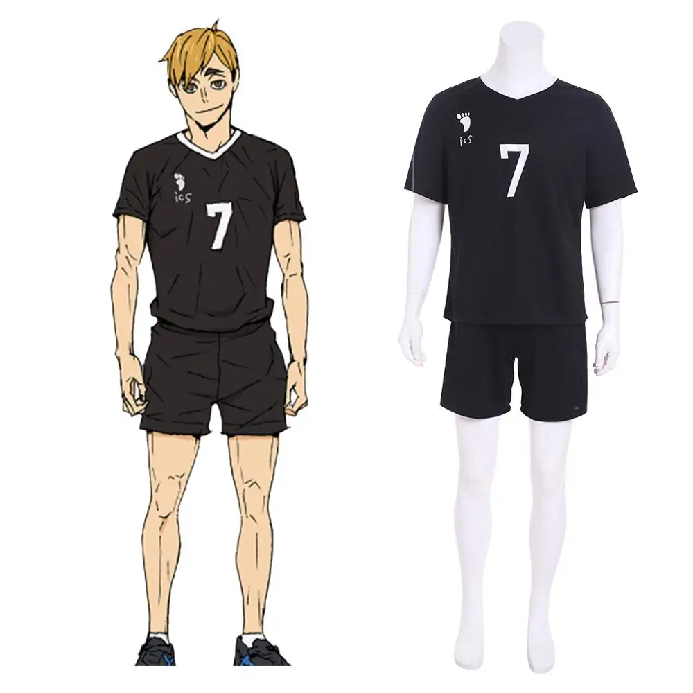 

Haikyuu Miya Atsumu High School Volleyball Club Uniform Costume Adult Sports Football Uniform Suit Custom Made L320