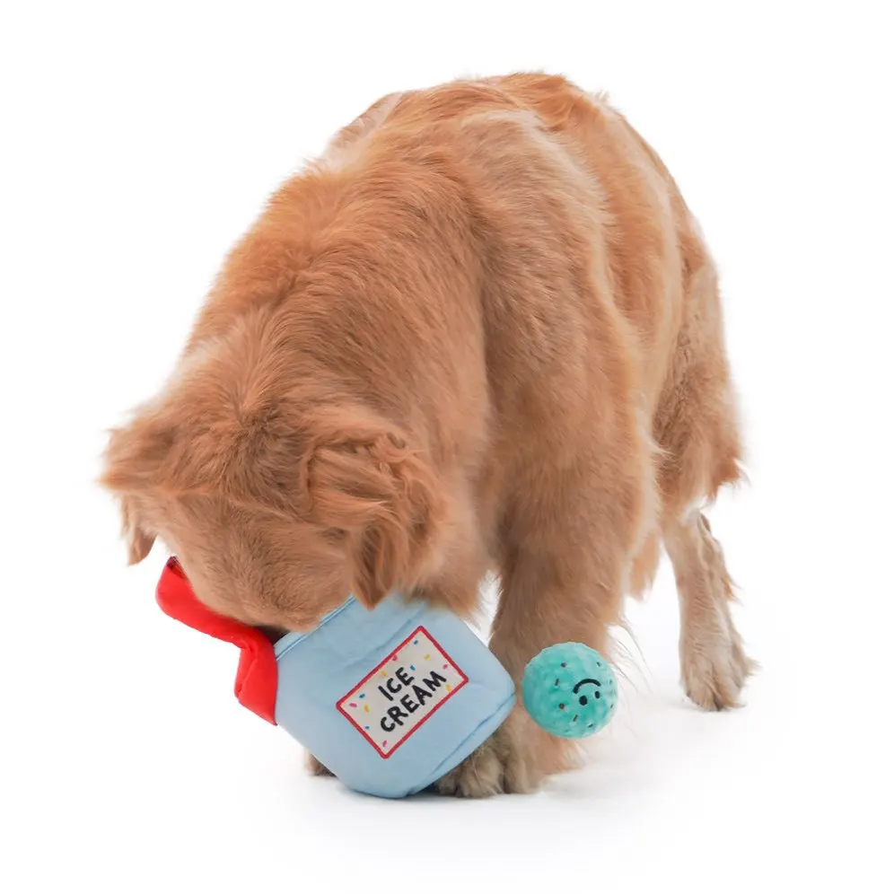 Ins популярный корейский ковш для мороженого светящийся мяч набор собака плюшевая