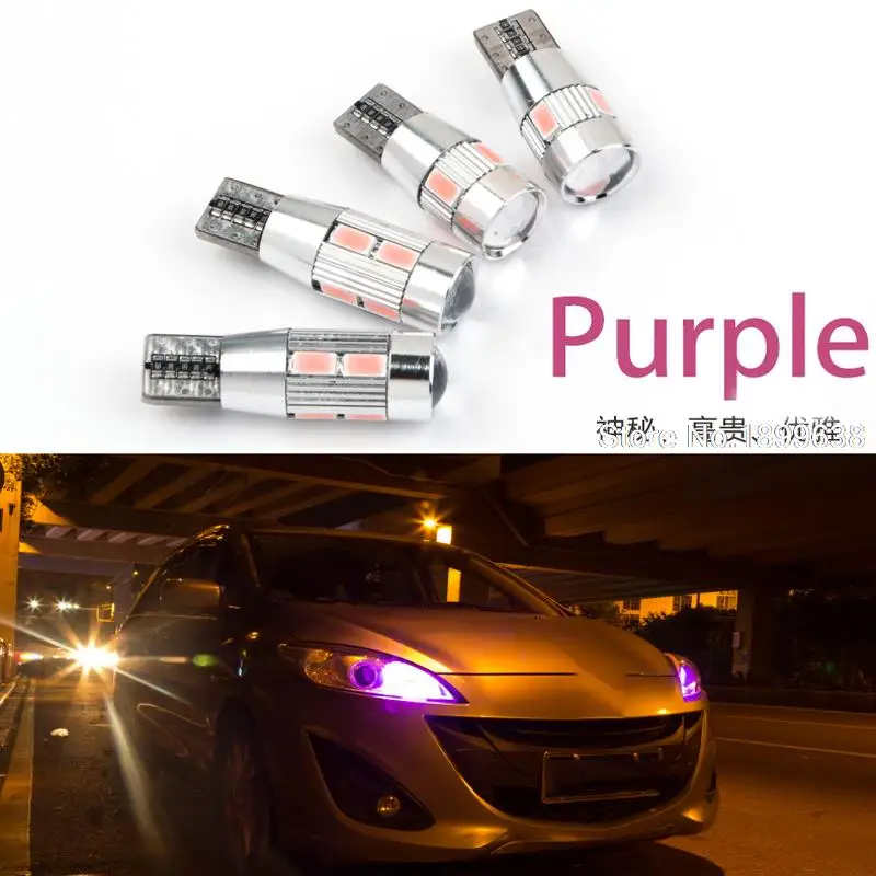 1pc safe No error T10 light 194 W5W high brightness LED Canbus For skoda octavia 2 a7 a5 fabia rapid yeti superb | Автомобили и