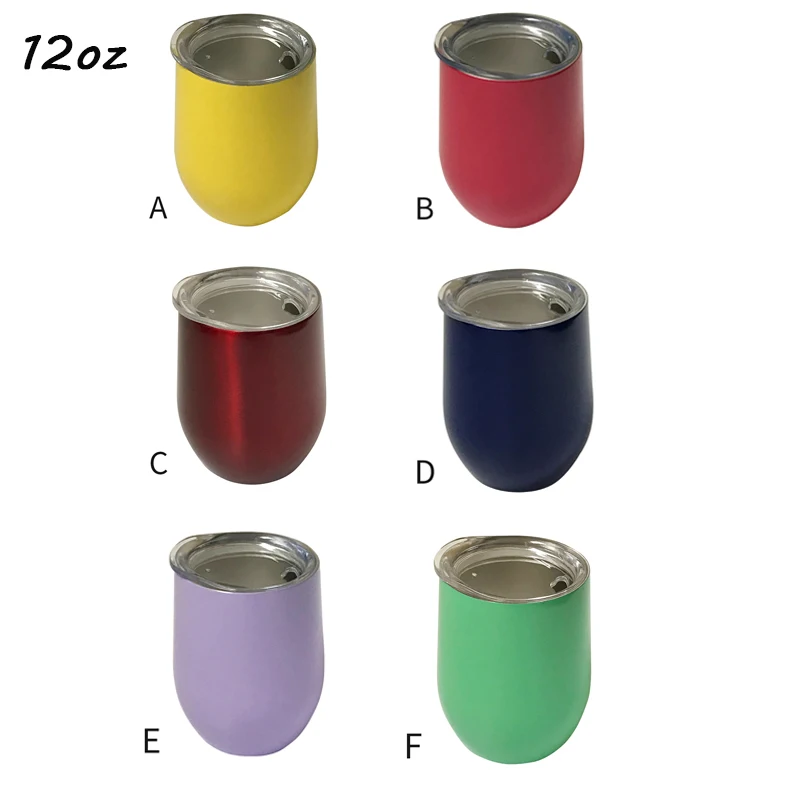 Оптовая продажа 50 шт./партия 12 унций винный стакан в форме яйца пивная кружка