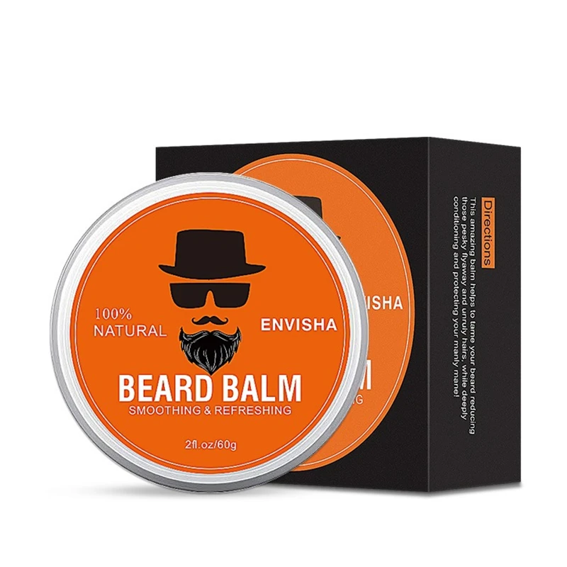 7 шт./компл. борода комплект Для мужчин Barba эфирным маслом носки с изображением