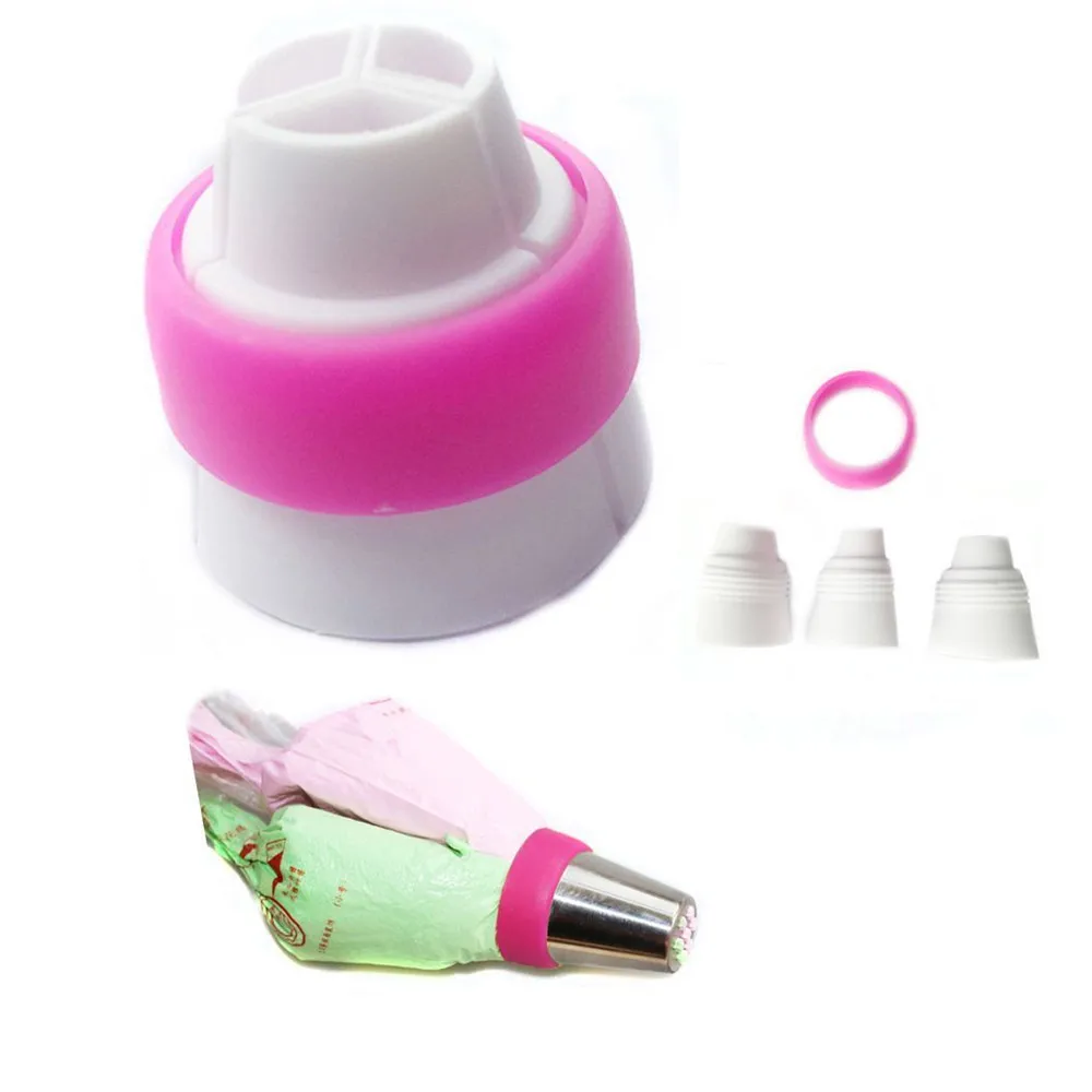 Горячее предложение 1 шт. большой Размеры выпечки Tri Цвет муфта Инструмент для