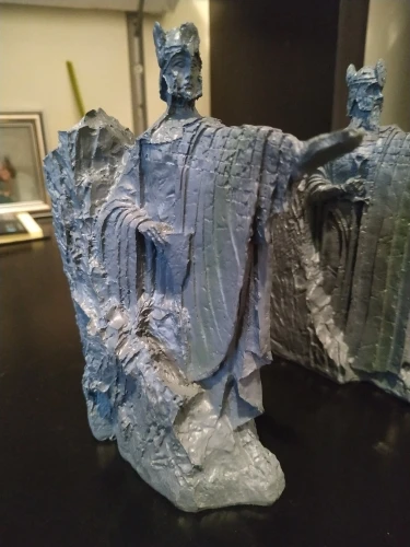 Крутой: Горячий продажи Хоббит Третья Врата Гондора Аргонат Резиновая статуэтка-подставки для книг Домашнего украшения Подарок для фанатов аниме на день рождения.