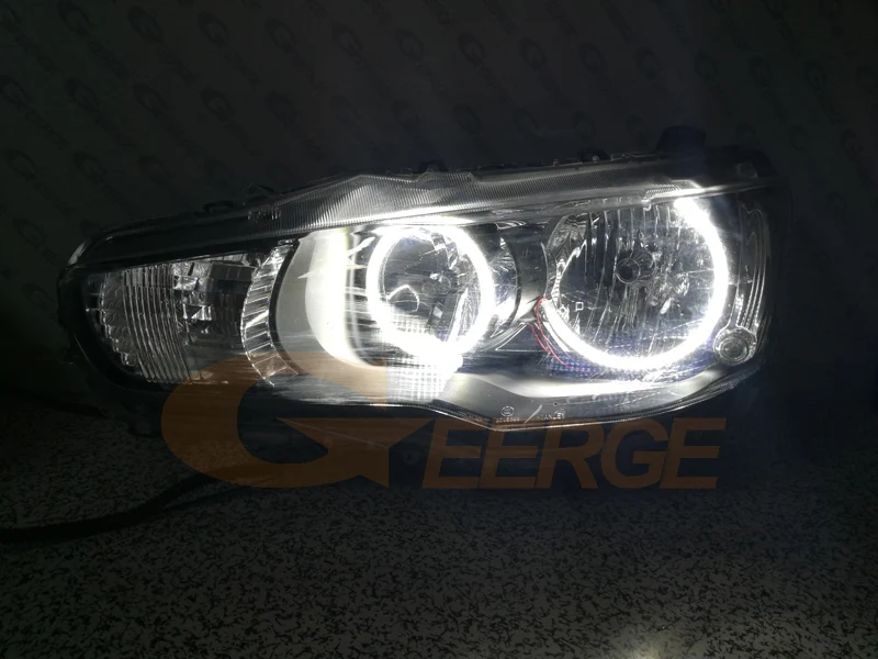 Для Mitsubishi Lancer X 10 2007-2016 галогенный головной светильник ультра яркий SMD LED