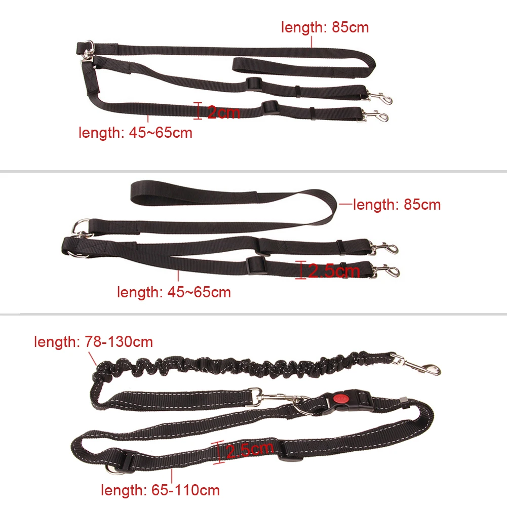 Горячее предложение новинка поводок для собак уплотненная секция Простой Нейлон