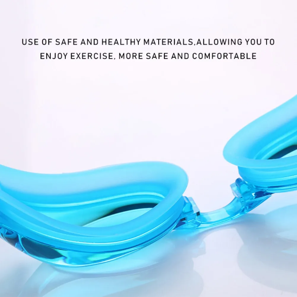 

Silicone Plating Anti-fog Waterproof HD Professional Swimming Yellow Gray in Stock