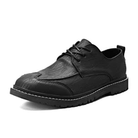 ciciyang new spring 2022 mens shoes casual shoes business shoes british style retro leather shoes rubber fashion