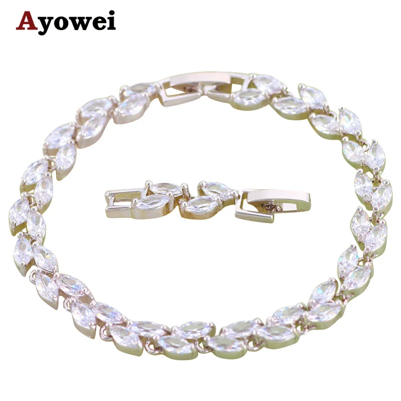 Женские винтажные браслеты с кристаллами из циркония TB182A|Цепочки и браслеты| |