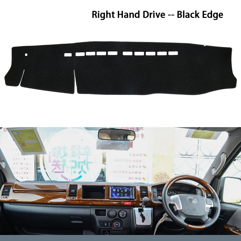 Противоскользящий коврик для приборной панели Противотуманные фары Toyota HiAce Commuter