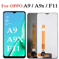 6 53 lcd for oppo a9 a9x 2019 lcd display for oppo f11 cph1913 cph1911 touch panel screen digitizer assembly replacement