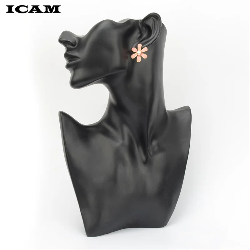 ICAM 2019 г. новейший дизайн брендовые серьги-кольца золотого цвета в форме цветка