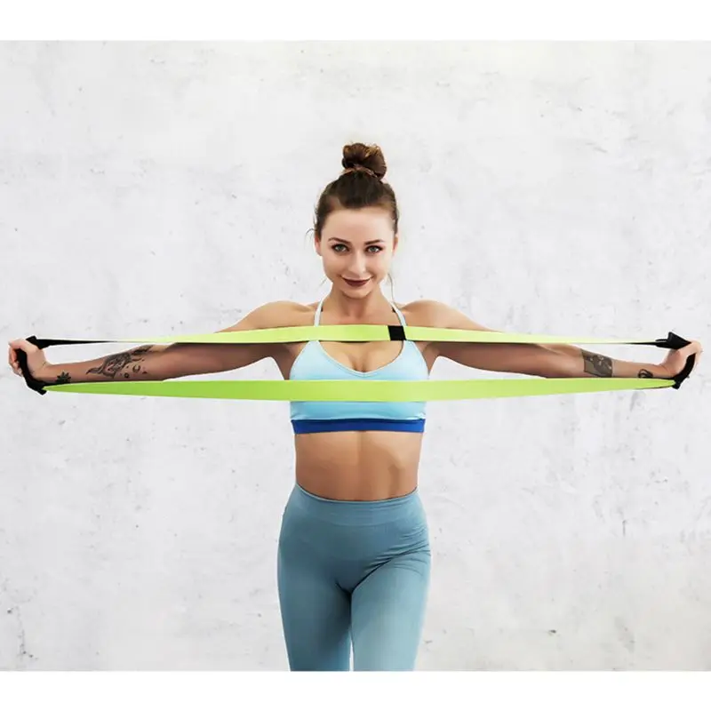 

Fitness Yoga Strap with Door Buckle Exercise Stretching Belt Resistance Band