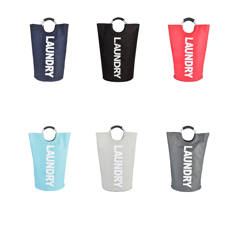 Веселый выбор портативная Водонепроницаемая корзина для белья двухслойная