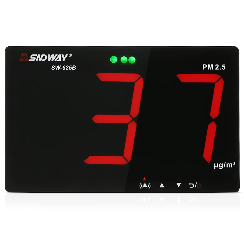 PM2.5 детектор с функцией хранения данных настенный монитор качества