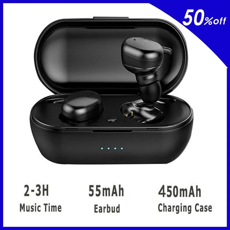 

Suitable for Apple Android earplugs The new wireless headset with high face value , universal Bluetooth headset