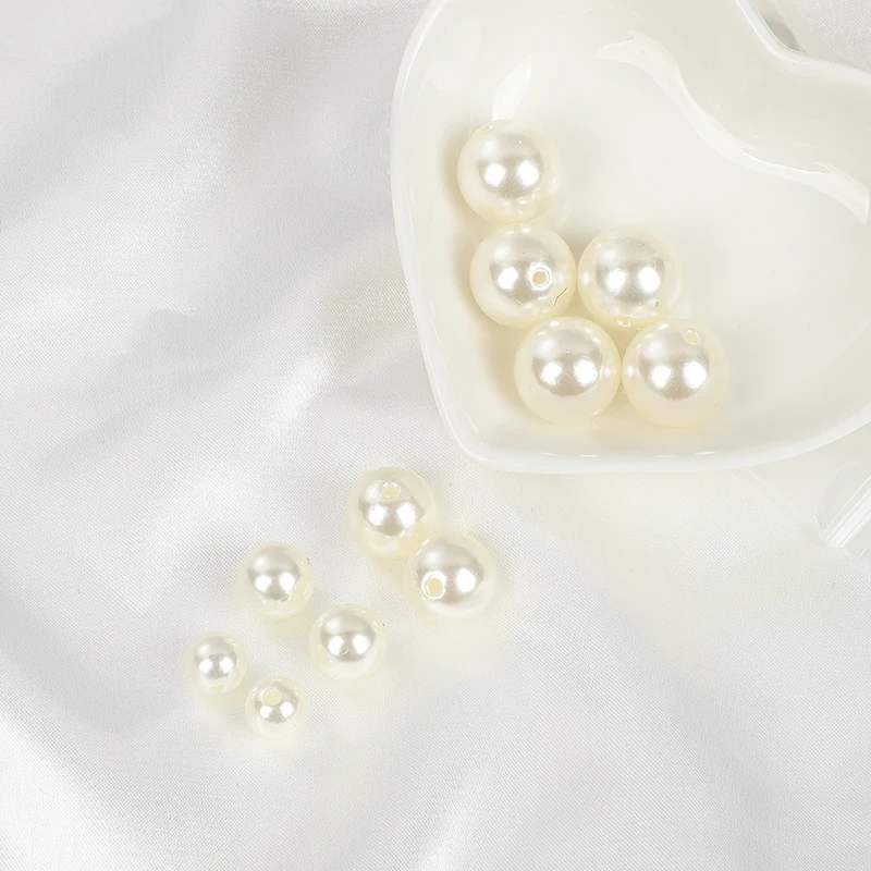 Бусины под жемчуг для самостоятельного изготовления ювелирных украшений