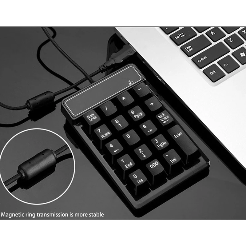 Wireless Keypad 19 Keys Waterproof Mechanical Numeric Keyboard for Windows XP/7/8 Laptop Computer Accessories | Компьютеры и офис
