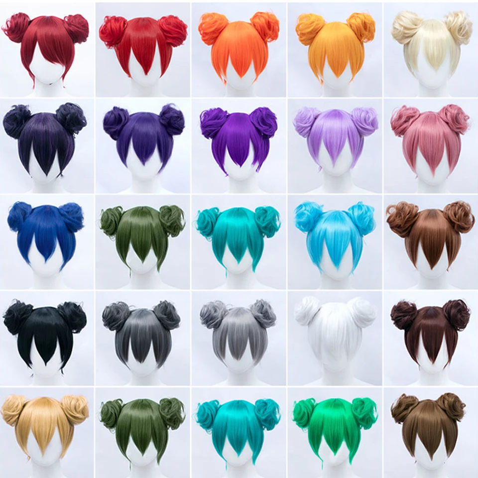 

LUPU женский синтетический пучок с искусственными волосами, шиньон для косплея, красный, фиолетовый, розовый, коричневый, зеленый, белый пучок...