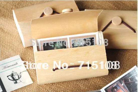 Маленькая деревянная коробка ручной работы для карт и фотографий хранения